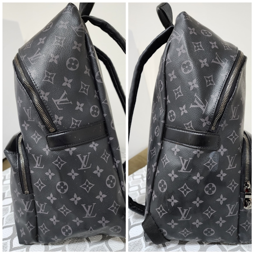 Louis VuittonMonogram Eclipse Canvas Discovery Backpack Bag - Picture 10 of 16